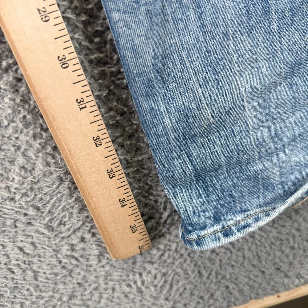 American Eagle Outfitters Jeans Mens 36x36 Blue Cotton Denim Tapered Slim Faded